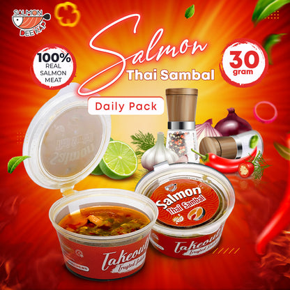 Salmon Thai Sambal 30Gx6 (Sauce Cup)