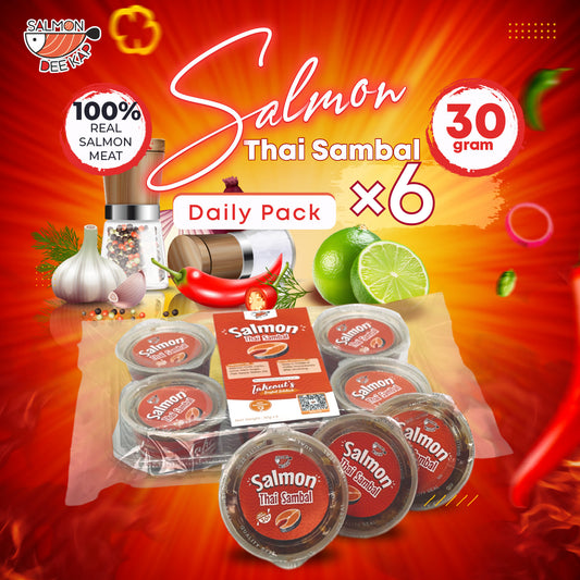 Salmon Thai Sambal 30Gx6 (Sauce Cup)