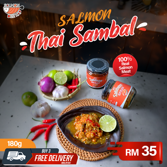 Salmon Thai Sambal 180G (Jar)